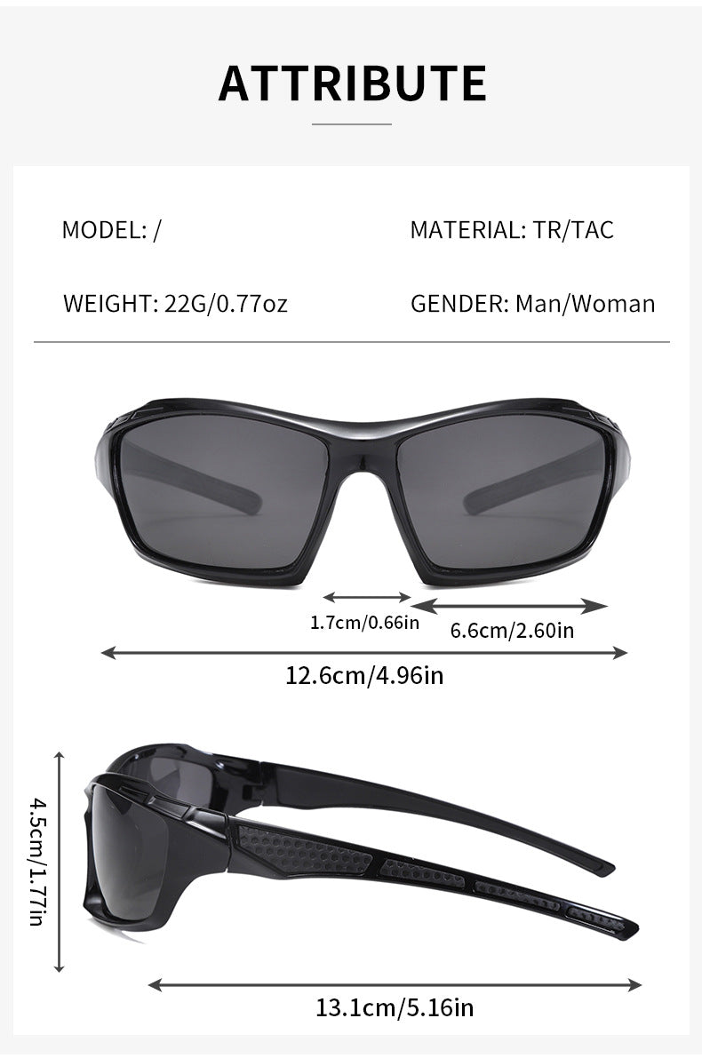 Performance Sport Sunglasses: Unbreakable Focus for Active Adventures