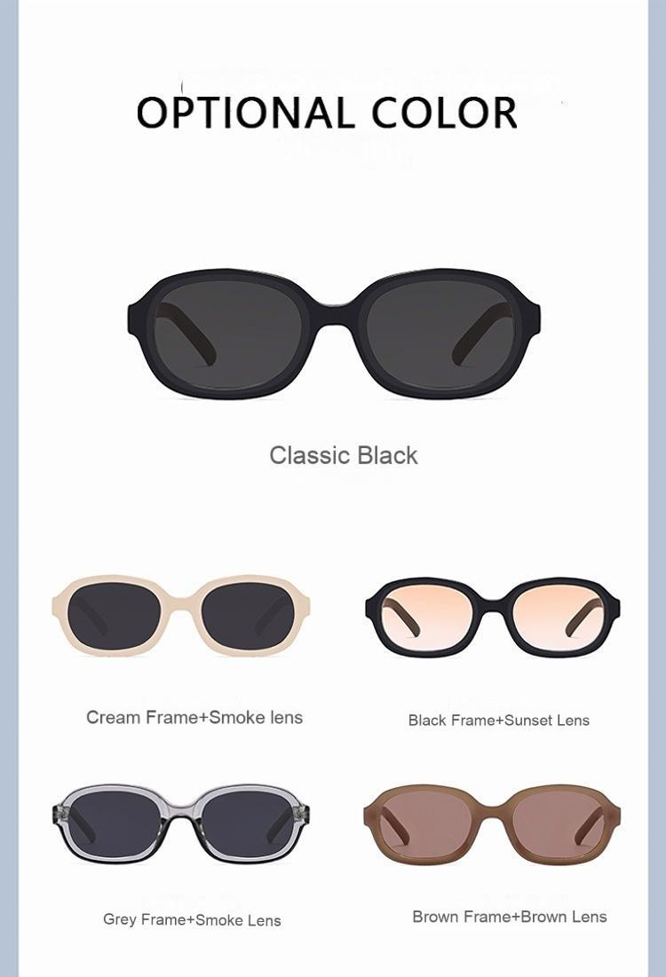 Unisex Round-Frame Sunglasses | 5 Universal Colorways for Everyday Style