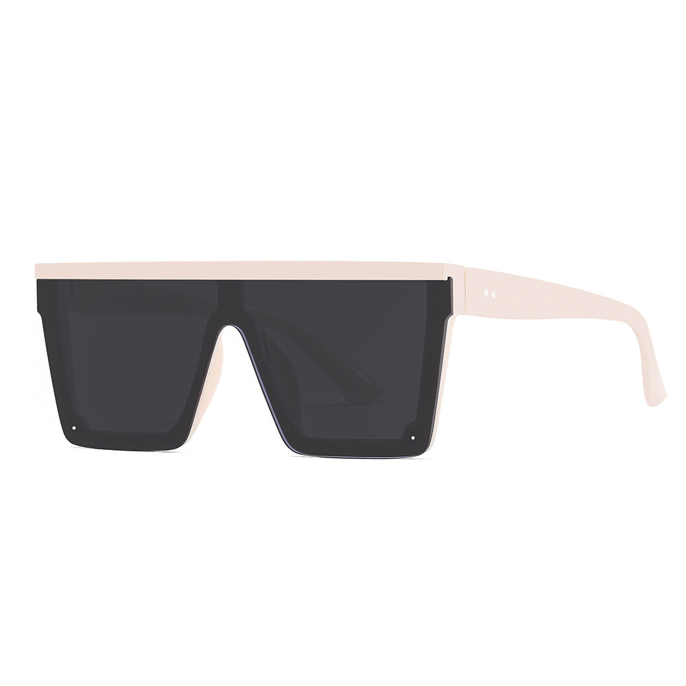 Modern Geometric Sunglasses - Bold Frame Design in 4 Versatile Colors
