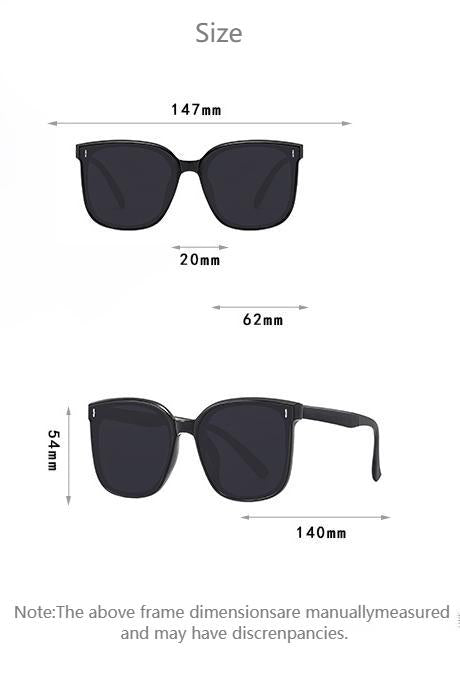 Foldable Square Sunglasses with many color available- Engineered for Effortless Portability Lightweight Folding Design