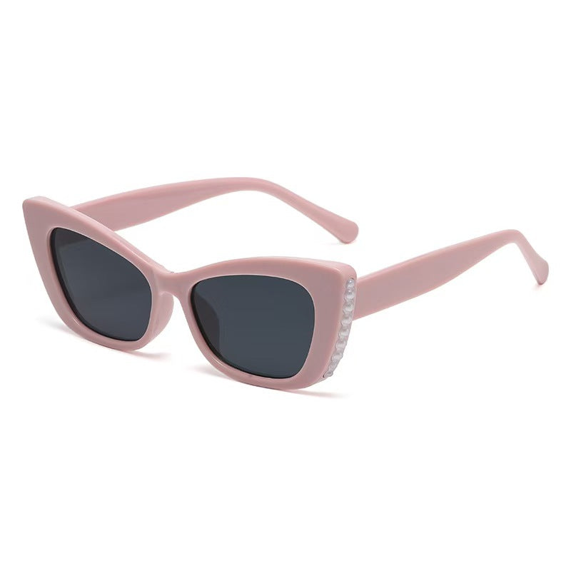 Cat-Eye Sunglasses with Pearl Accents: 8 Timeless Colorways