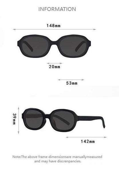 Unisex Round-Frame Sunglasses | 5 Universal Colorways for Everyday Style