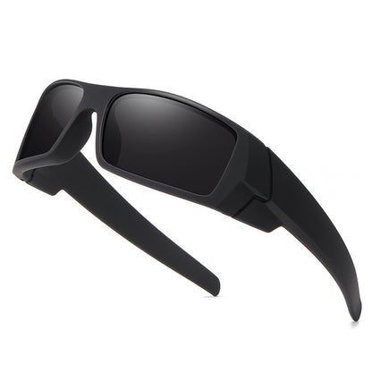 Signature Rectangular Sports Sunglasses - Multi-Reflective Lenses Collection