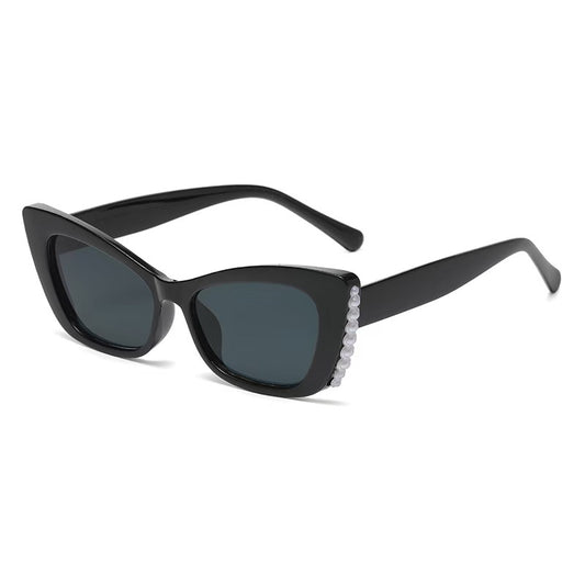 Cat-Eye Sunglasses with Pearl Accents: 8 Timeless Colorways