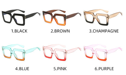 Square-Shaped Fashion Sunglasses: Stylish Color Options for Every Personality