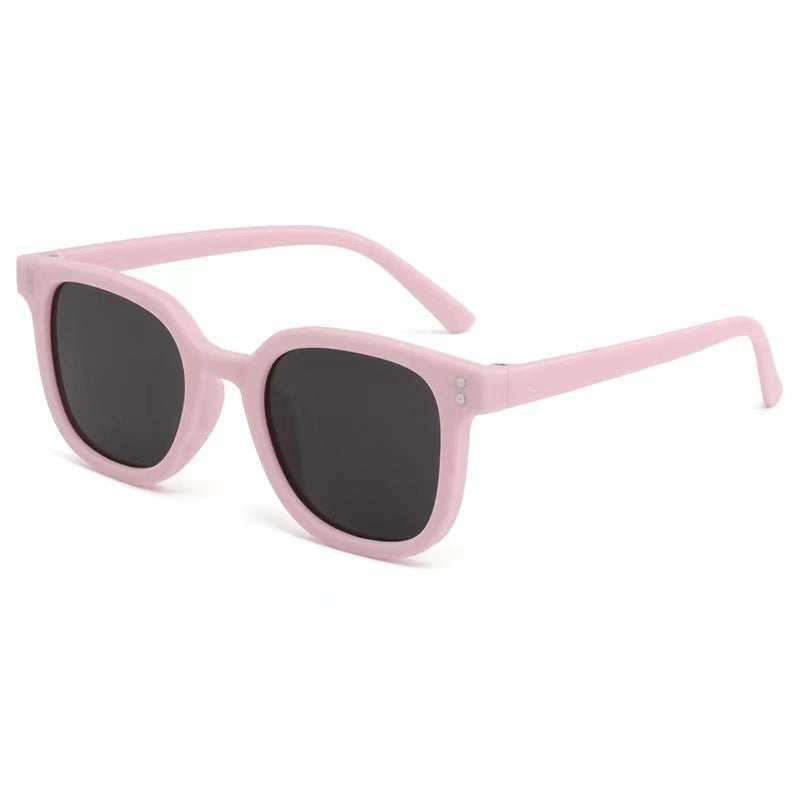 Stylish Square Kids Sunglasses - Fashionable Shield for Little Explorers