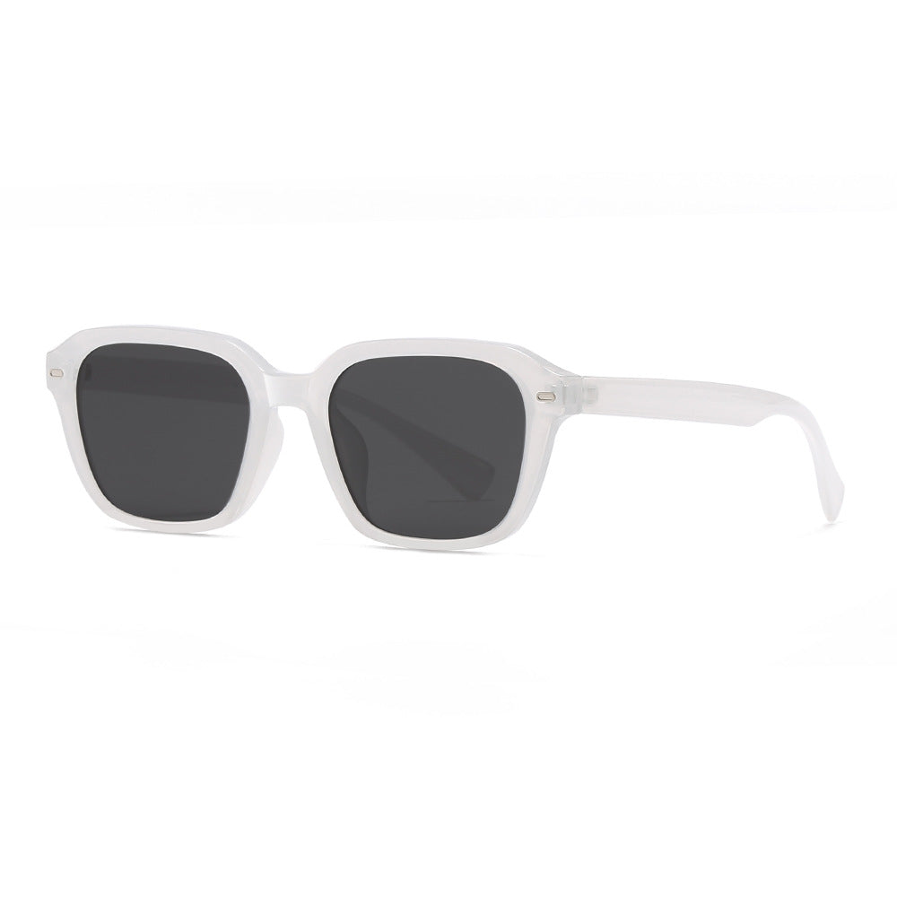 Square-Frame Sunglasses Bestseller – 5 Trendy Colors: Black, Beige, Pink, Clear-Gray | UV400 & Lightweight (Global Hot Pick)