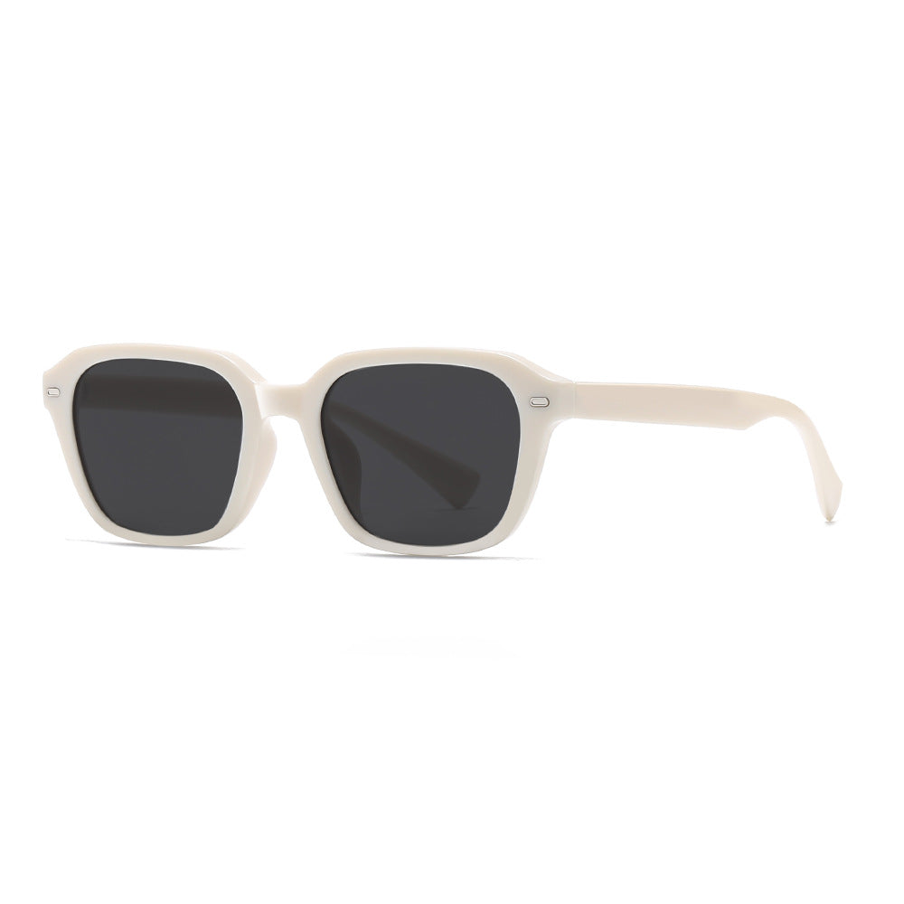 Square-Frame Sunglasses Bestseller – 5 Trendy Colors: Black, Beige, Pink, Clear-Gray | UV400 & Lightweight (Global Hot Pick)