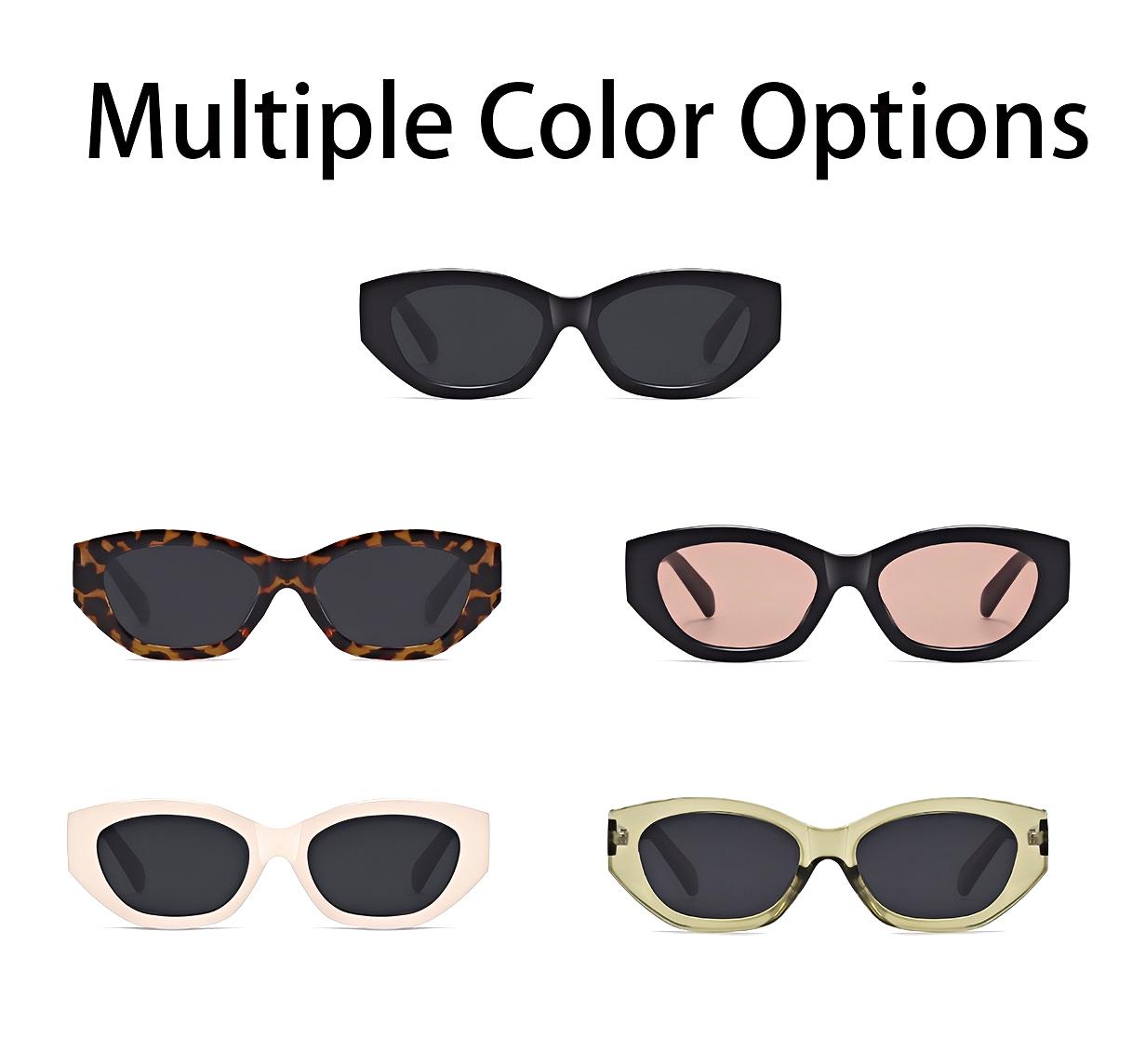 Las gafas de sol ojo de gato más vendidas y de moda: 5 colores llamativos, extragrandes y con protección UV400 (elección mundial)