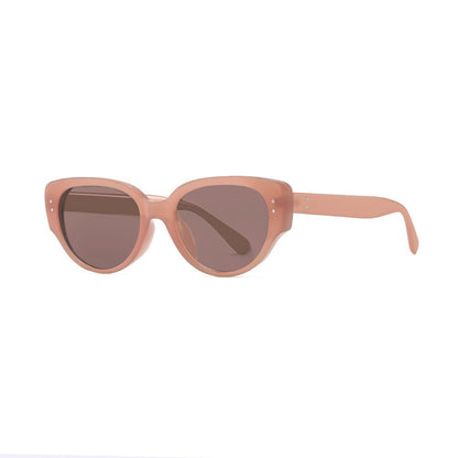 Lunettes de soleil œil de chat best-sellers pour femmes et hommes – 4 couleurs tendance : noir, blanc, noir-marron, beige | UV400 et légèreté