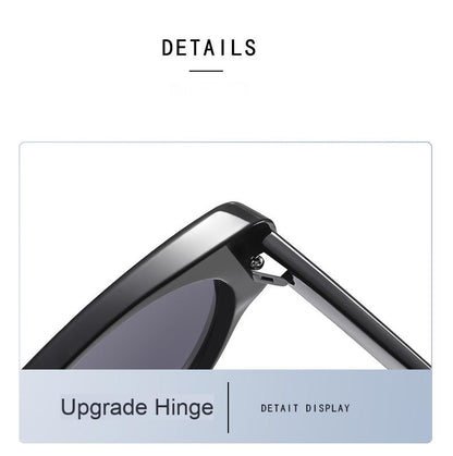 Lunettes de soleil œil de chat best-sellers pour femmes et hommes – 4 couleurs tendance : noir, blanc, noir-marron, beige | UV400 et légèreté