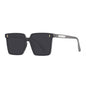 Modern Oversized Square Sunglasses – One-Piece Lens, Metal Accents & Multiple Color Options