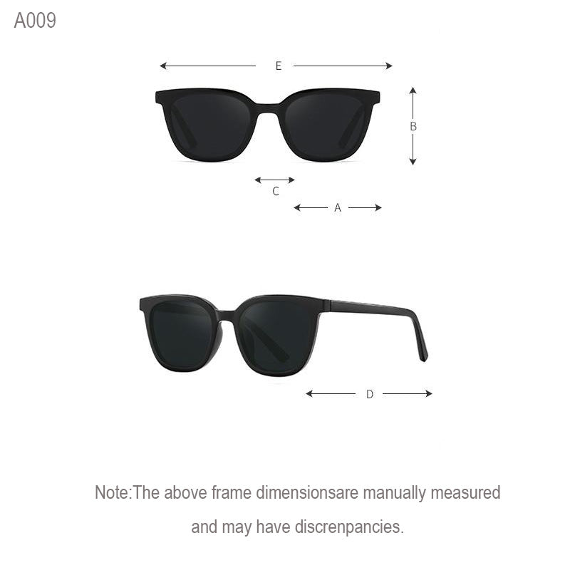 Angular Square Sunglasses - 4 Lens Options for Bold Contrast & Lightweight Wear