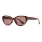 Women's Cat-Eye Sunglasses Collection - 5 Fashion-Forward Color Combinations (Black/Pink/Brown/Cream Frames)