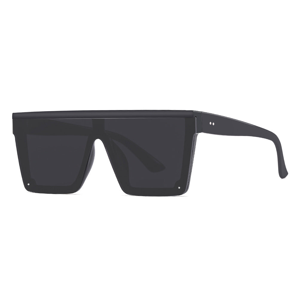 Modern Geometric Sunglasses - Bold Frame Design in 4 Versatile Colors