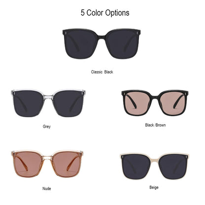 Foldable Square Sunglasses with many color available- Engineered for Effortless Portability Lightweight Folding Design