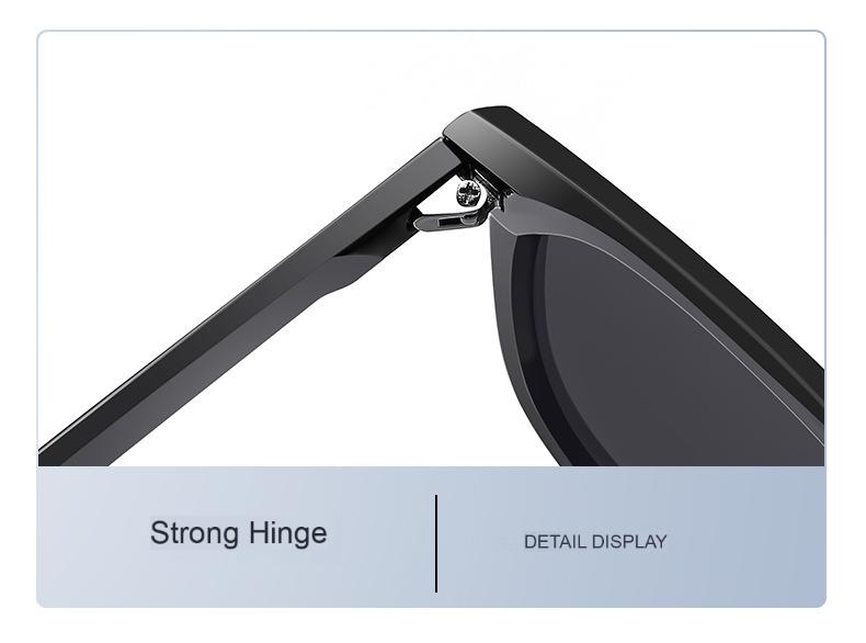 Foldable Square Sunglasses with many color available- Engineered for Effortless Portability Lightweight Folding Design
