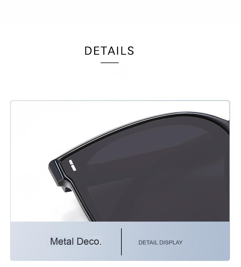 Foldable Square Sunglasses with many color available- Engineered for Effortless Portability Lightweight Folding Design