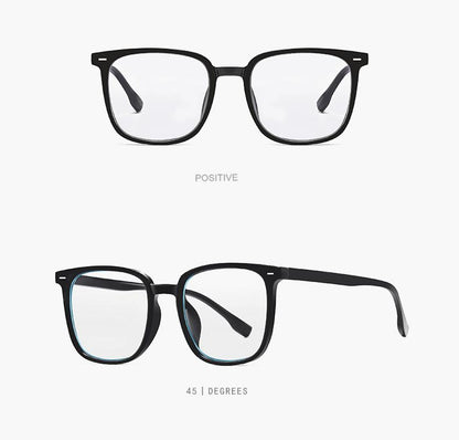 Gafas de sol adaptables de montura cuadrada: bloquean la luz azul y se tintan automáticamente para mayor versatilidad en interiores y exteriores.