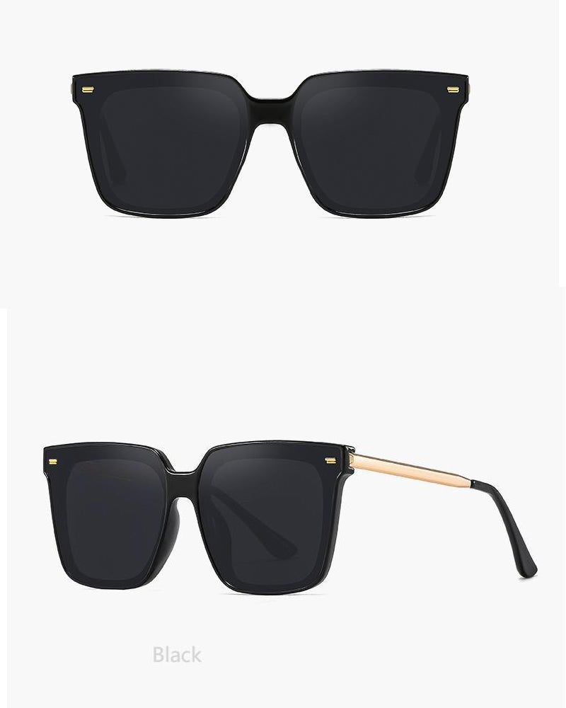 "Women's Square-Frame Sunglasses 2024 | UV400 Protection | 4 Versatile Colors for Everyday Style"