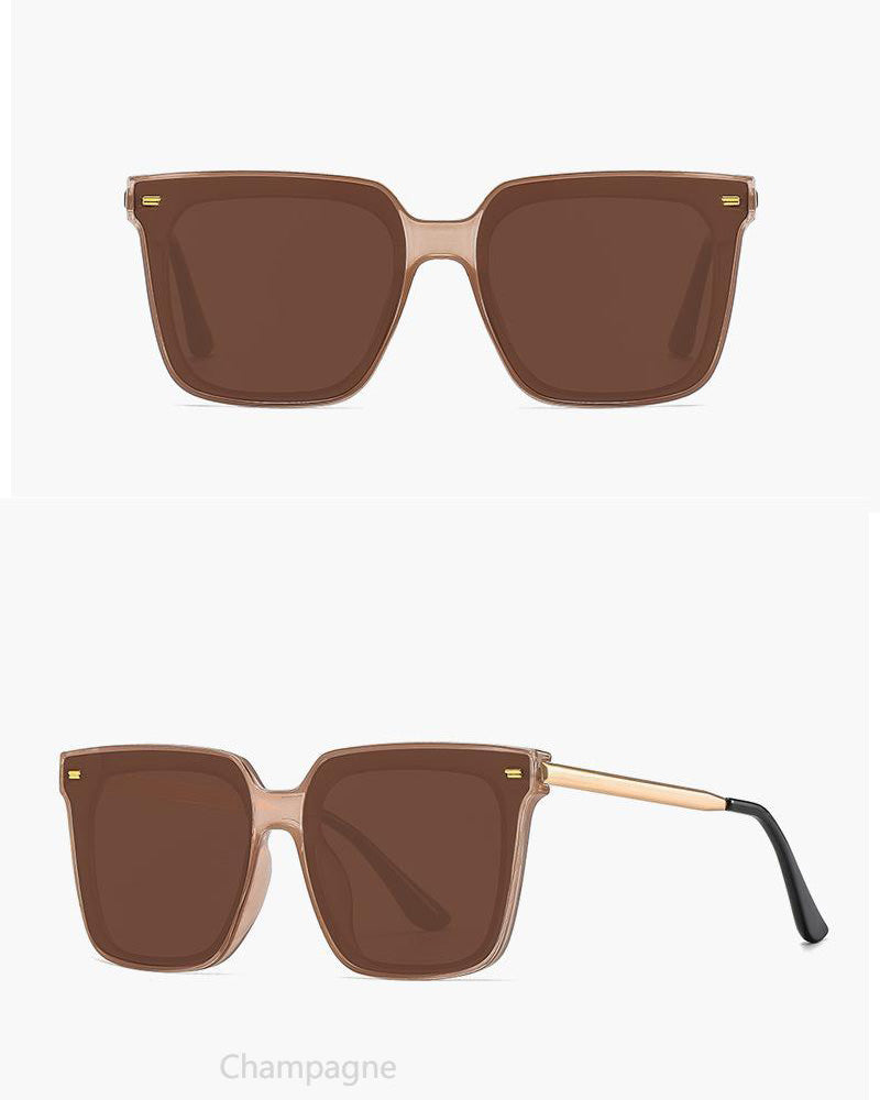 "Women's Square-Frame Sunglasses 2024 | UV400 Protection | 4 Versatile Colors for Everyday Style"