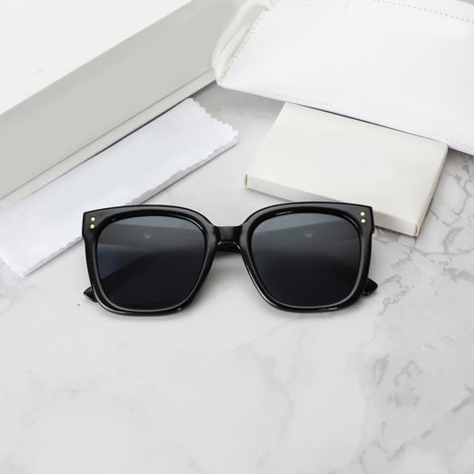 Modern Square Sunglasses in Multiple Color Options - Classic, Tortoiseshell, Pastel & Transparent Frames