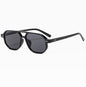 Square Frame Sunglasses Collection - 10 Color Options with Metallic Accent & Anti-Blue Light