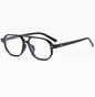 Square Frame Sunglasses Collection - 10 Color Options with Metallic Accent & Anti-Blue Light