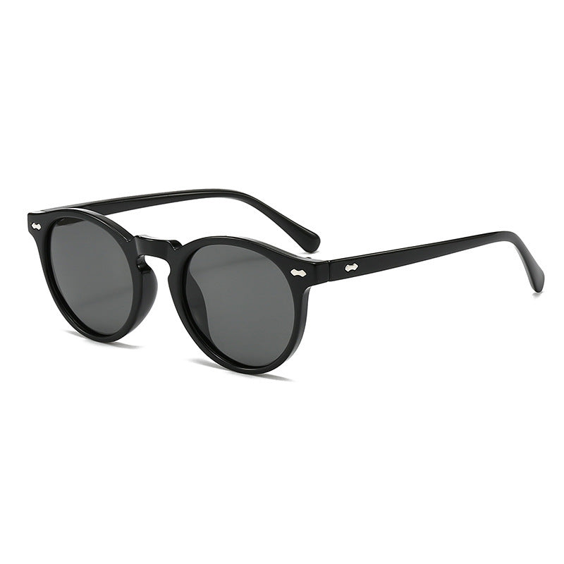 Classic Round-Frame Sunglasses - 8 Color Options for Men & Women