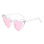 Heart-Shaped Cat-Eye Sunglasses | Playful & Colorful Styles (20+ Colors Available)