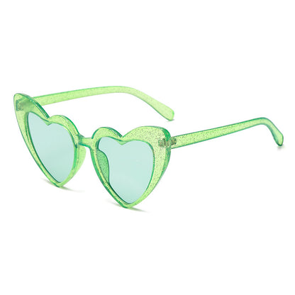 Heart-Shaped Cat-Eye Sunglasses | Playful & Colorful Styles (20+ Colors Available)