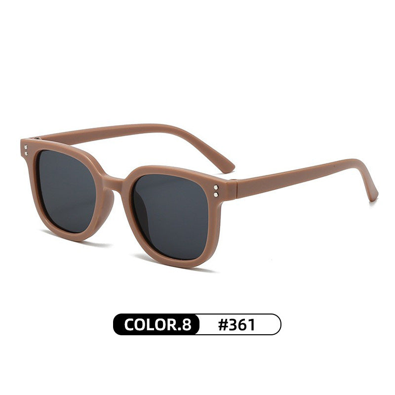 Stylish Square Kids Sunglasses - Fashionable Shield for Little Explorers