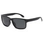 Square-Frame Polarized Sports Sunglasses for Active Adventures