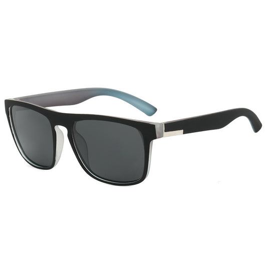 Square Sport Sunglasses - Color-Shifting Accents & Multi-Color Options
