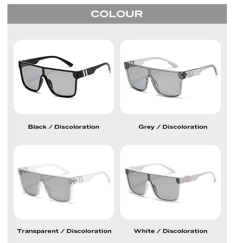 Adaptive Grey Photochromic Sunglasses with Multi-Color Styles