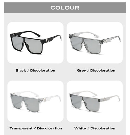 Adaptive Grey Photochromic Sunglasses with Multi-Color Styles
