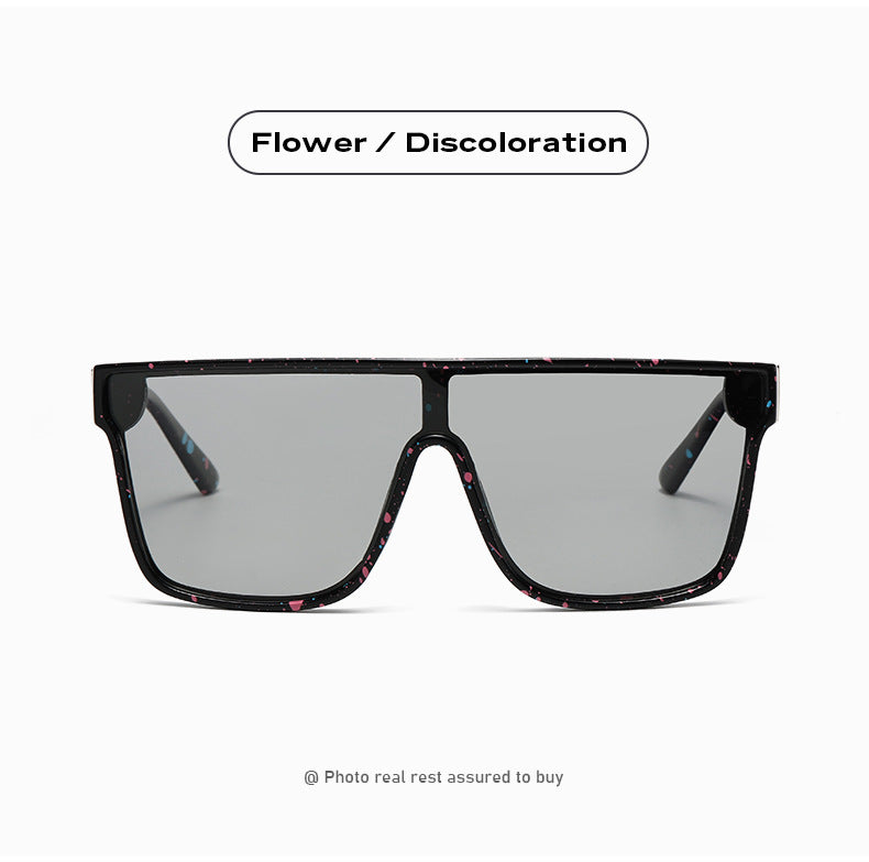 Adaptive Grey Photochromic Sunglasses with Multi-Color Styles