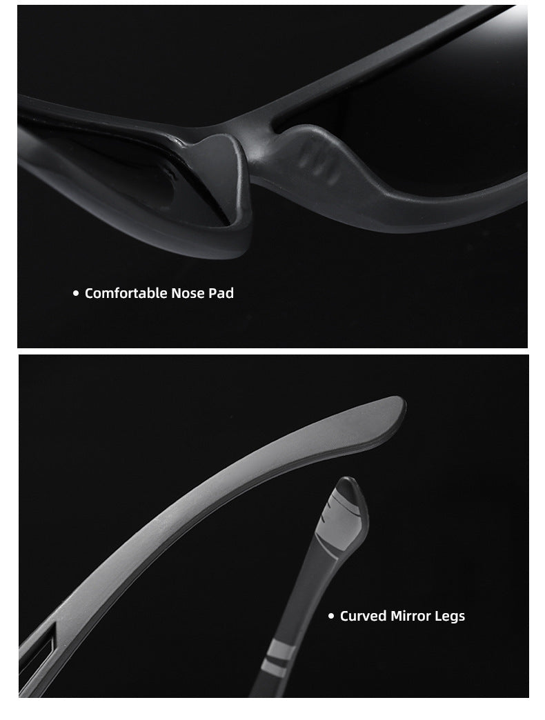 Performance Polarized Sports Sunglasses for Active Lifestyles