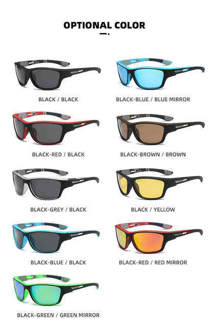 Performance Polarized Sports Sunglasses for Active Lifestyles