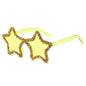 Star-Shaped Sunglasses Collection: 12 Playful Colors with Crystal Accents