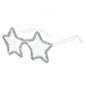 Star-Shaped Sunglasses Collection: 12 Playful Colors with Crystal Accents