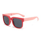 Square Foldable Kids Sunglasses – UV400 Protection & Lightweight Design