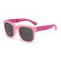 Square Foldable Kids Sunglasses – UV400 Protection & Lightweight Design