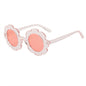 Rainbow Flower-Shaped Kids Sunglasses – UV Protection & Fun Style