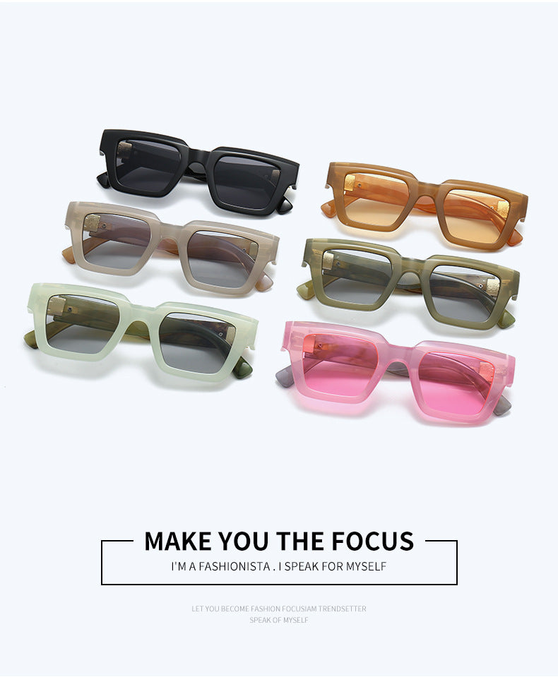 Square-Frame Sunglasses Collection: Timeless Style & Everyday Versatility
