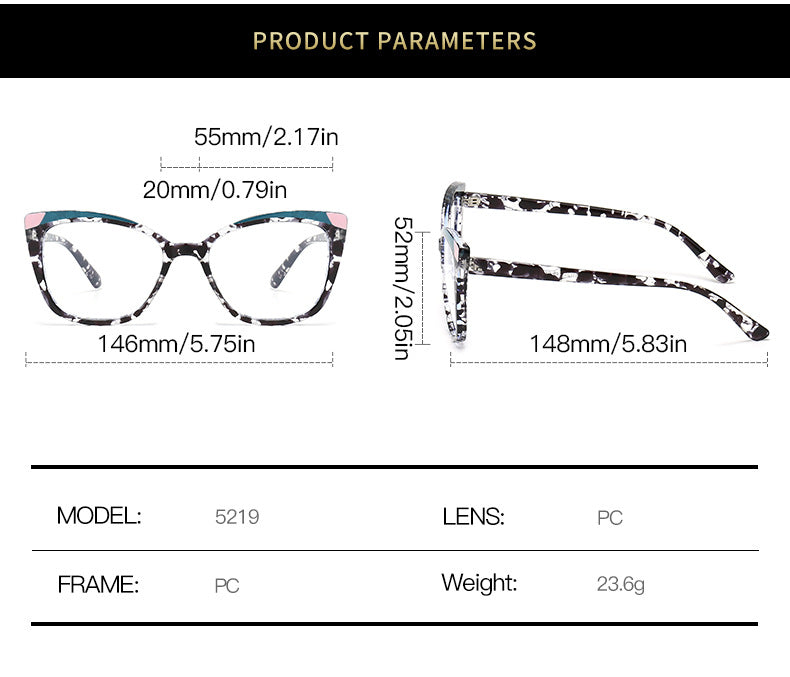 Signature Cat-Eye Sunglasses Collection: Artisan Details & Versatile Style