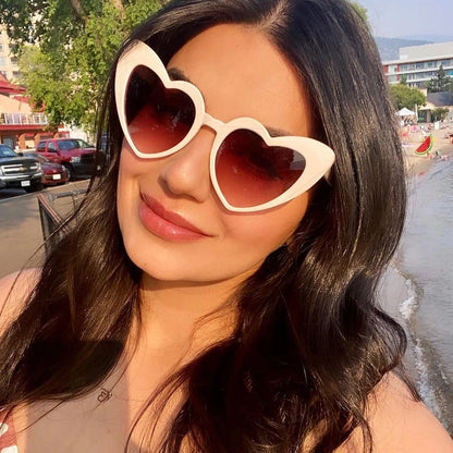 Heart-Shaped Cat-Eye Sunglasses | Playful & Colorful Styles (20+ Colors Available)