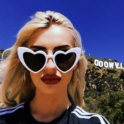 Heart-Shaped Cat-Eye Sunglasses | Playful & Colorful Styles (20+ Colors Available)