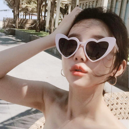Heart-Shaped Cat-Eye Sunglasses | Playful & Colorful Styles (20+ Colors Available)