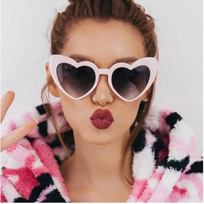 Heart-Shaped Cat-Eye Sunglasses | Playful & Colorful Styles (20+ Colors Available)